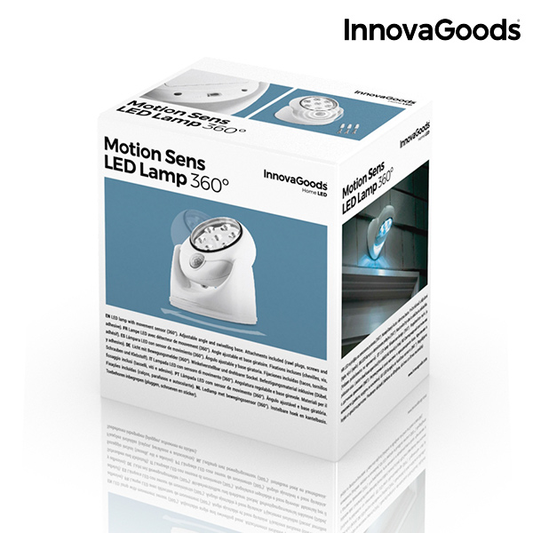 InnovaGoods Motion Sens LED Lamp 360o