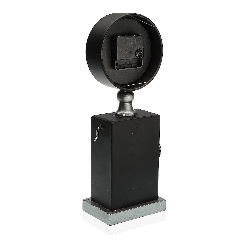 Table clock Gas Metal (8,8 x 34 x 12 cm)