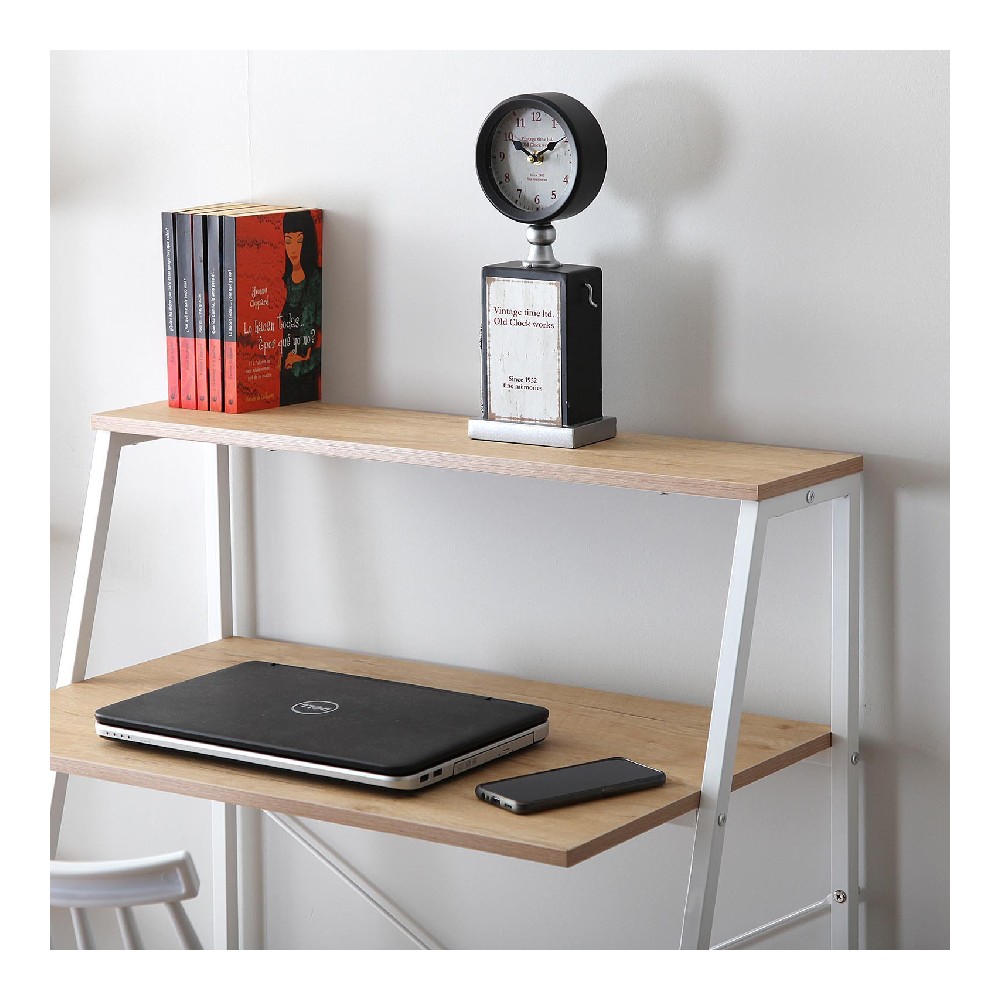 Table clock Gas Metal (8,8 x 34 x 12 cm)