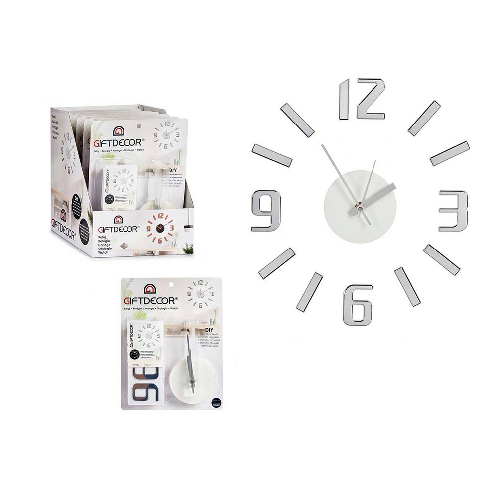 Wall Clock Adhesive ABS EVA (? 45 cm)