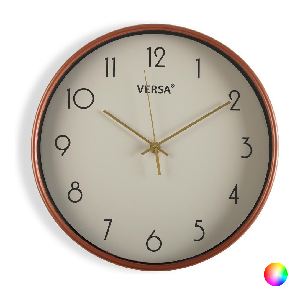 

Plastic Round Wall Clock (4 x 30 x 30 cm)