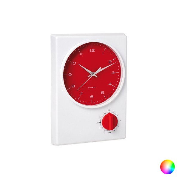 

Round Wall Clock With Timer, Without Battery