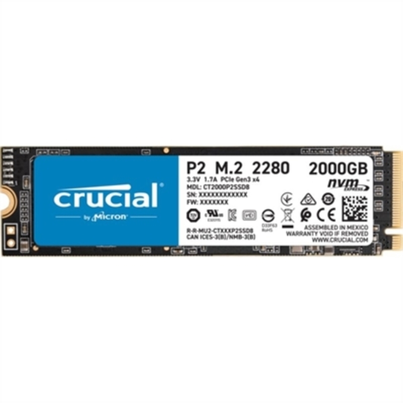 

Crucial Solid State Drive M.2 SSD 1900 MB/s - 2400 MB/s