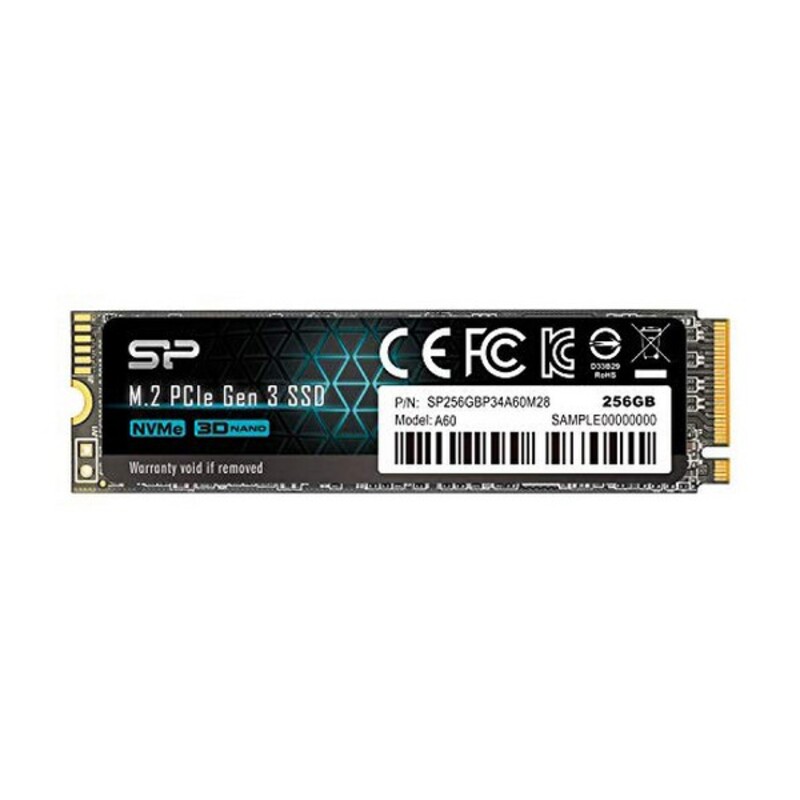 

Silicon Power Solid State Drive M.2 SSD 1650 MB/s-2050 MB/s (2.2 x 8 x 0.35 cm)