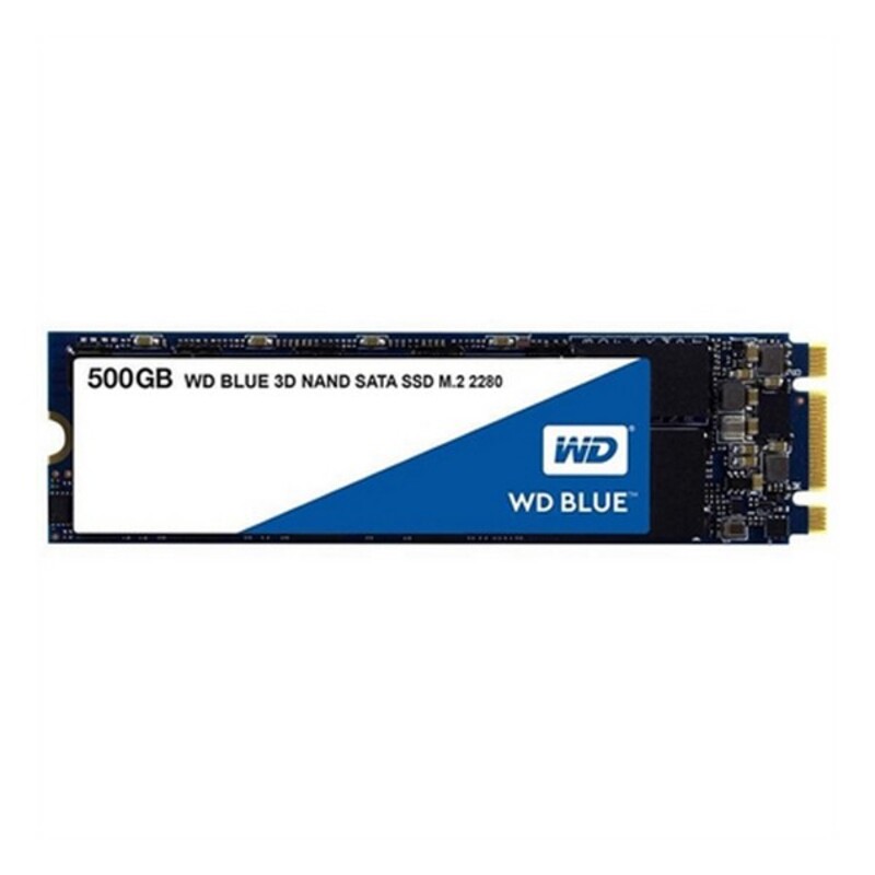 

Western Digital Solid State Drive 3D SSD SATA III m.2 530-560 MB/s Blue (8 x 2,2 x 0,22 cm)