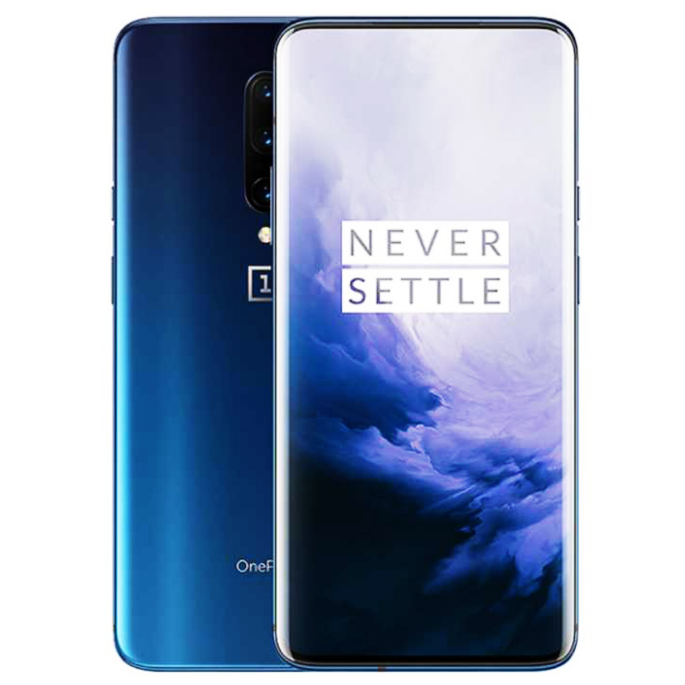 

OnePlus 7 Pro Global Version 4G LTE Smartphone 6.67 Inch QHD+ Screen Qualcomm Snapdragon 855 12GB RAM 256GB ROM Triple Rear Cameras Android 9 - Blue