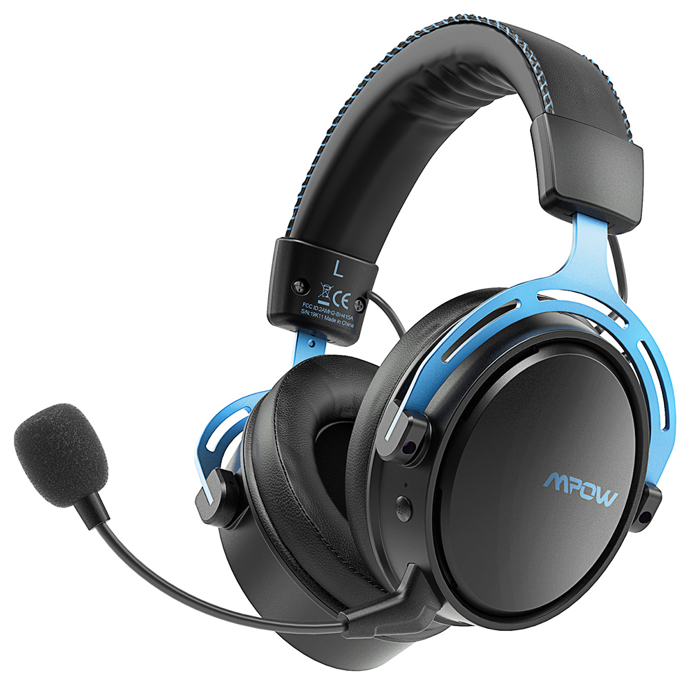 Mpow Air SE 2.4G Wireless Gaming Headset for PS5 PS4 PC Computer with 3D Surround Sound