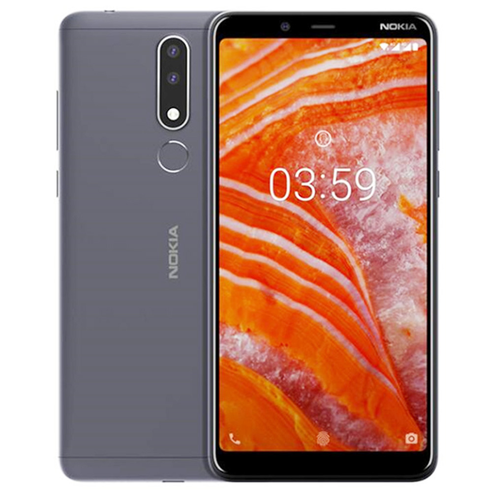 

Nokia 3.1 Plus Unlocked 4G LTE Smartphone 6.0 inches HD+ Screen Mediatek MT6762 Helio P22 3GB RAM 32GB ROM Android 8.1 Single SIM - Black