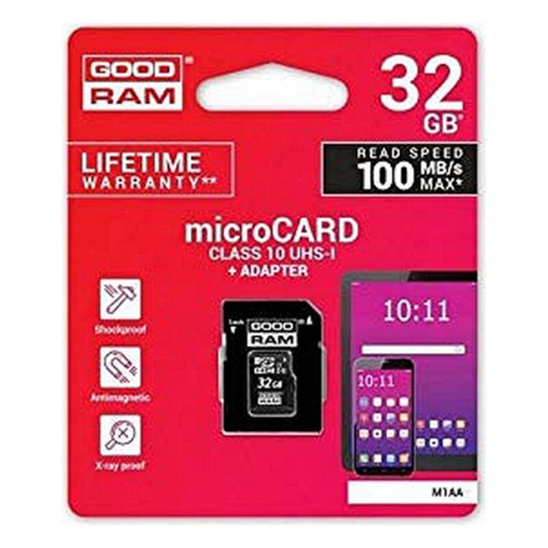 Micro SD Card GoodRam M1AA Black
