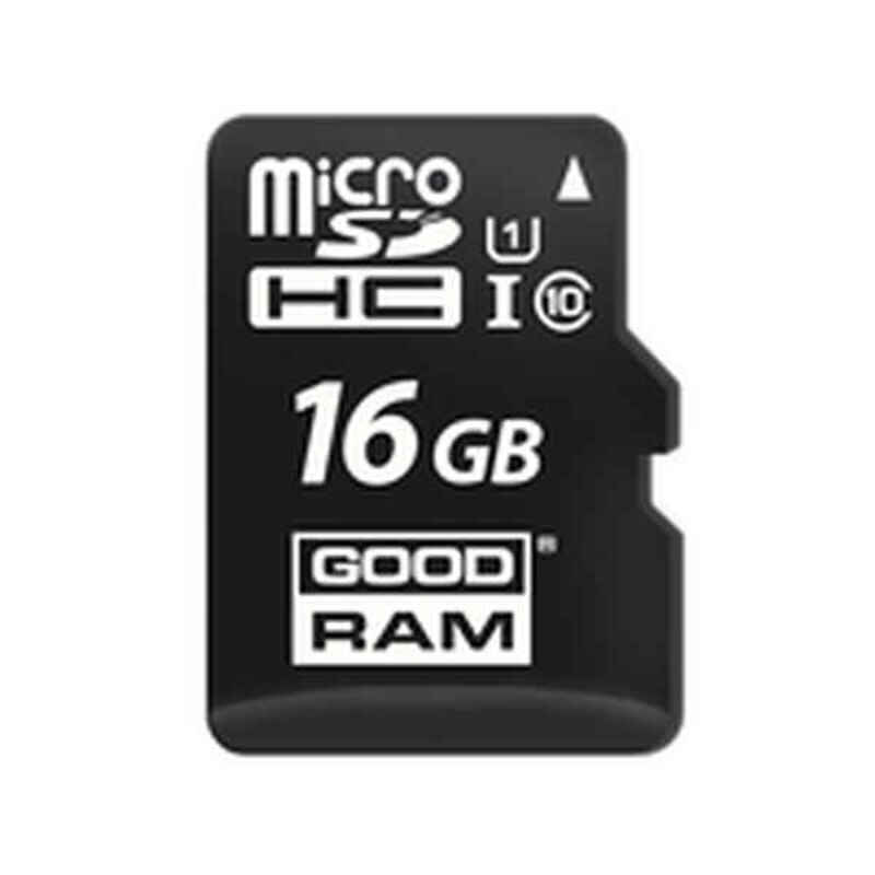 

GoodRam Micro SD Memory Card with Adaptor 100 Mb/s (1.5 x 1.1 x 0.1 cm)