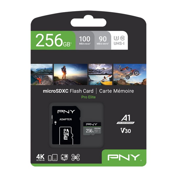 Micro SD Memory Card with Adaptor PNY Pro Elite C10
