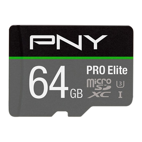 Micro SD Memory Card with Adaptor PNY Pro Elite C10