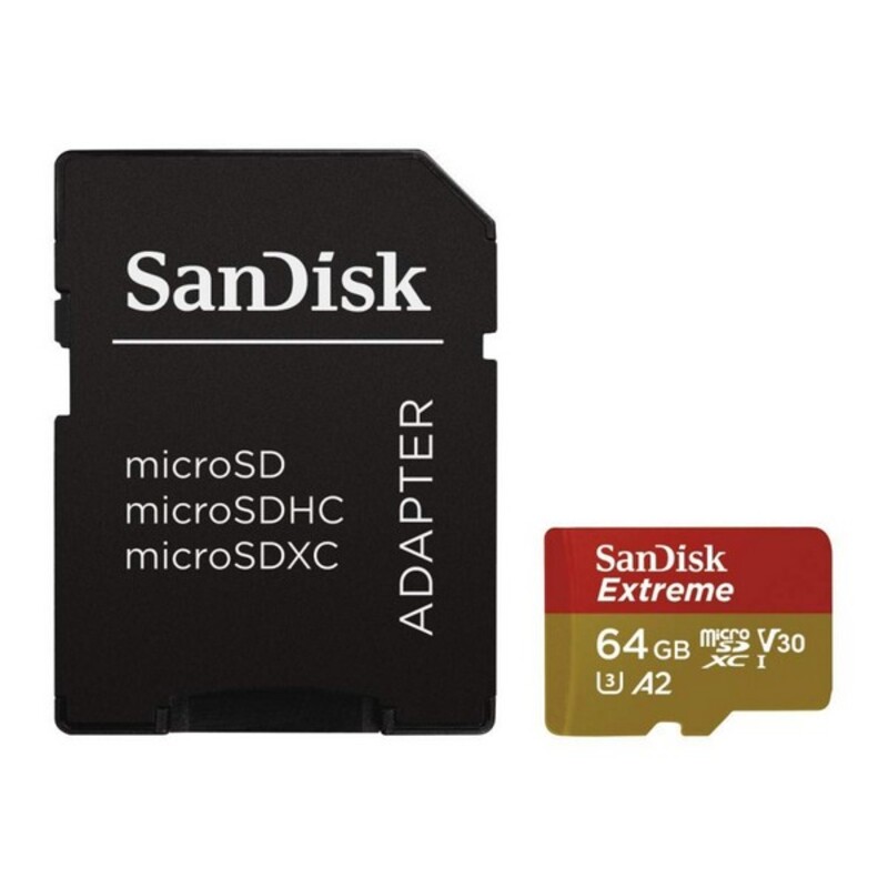 Sandisk Micro SD Memory Card With Adaptor 160 MB/S