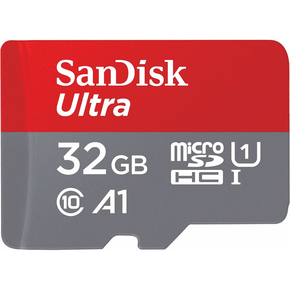 

SanDisk 32GB Micro SD Memory Card with Adaptor 120 MB/s