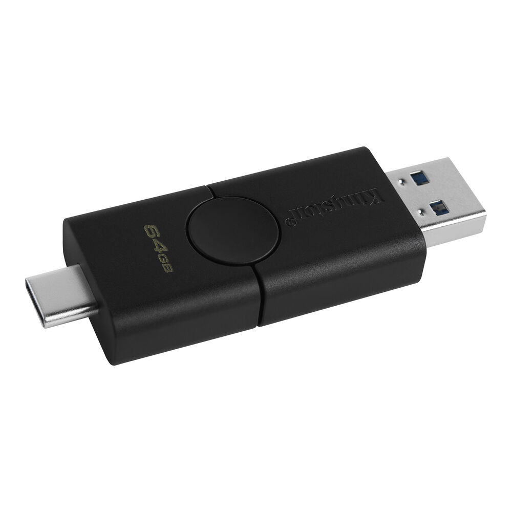 USB stick Kingston DTDE/64GB Black 64 GB