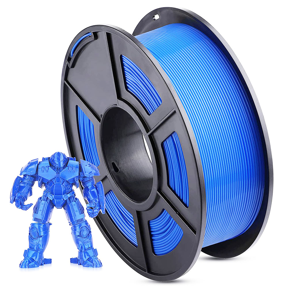 Anycubic PLA 3D מדפסת נימה 1.75 מ"מ דיוק ממדי +/- 0.02 מ"מ 1 ק"ג סליל (2.2 פאונד) - כחול