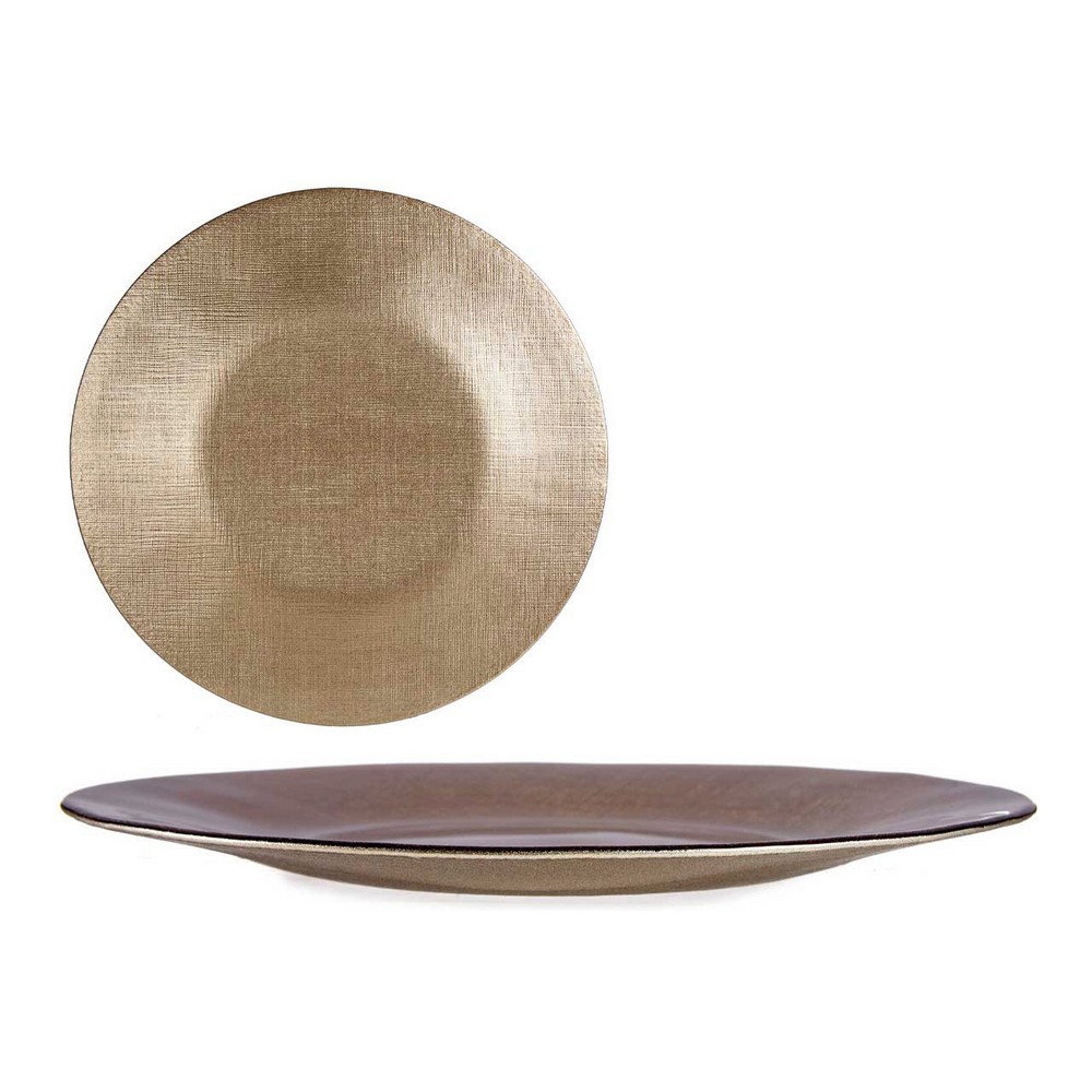 

Crystal Flat Plate Kitchen Tableware (27 x 2 x 27 cm)
