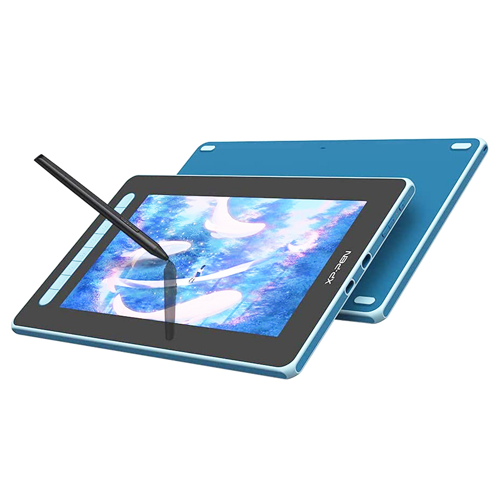 

XP-PEN Artist 12 2nd Generation Graphic Tablet with 13.6 x 8.2 Inch 127% sRGB Display, 8192 Level Stylus Pen, for Drawing, Design, Editing, Compatible with Windows, Mac, Chrome OS, Linux, Android - Blue