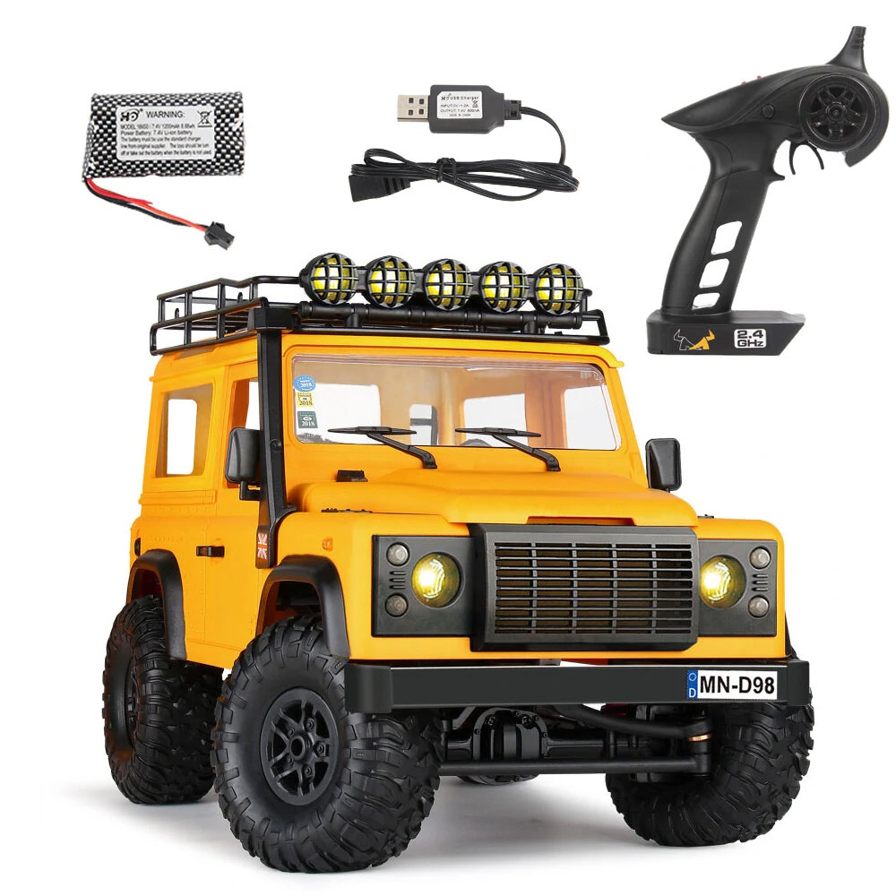 MN Model MN98 1/12 2.4G 4WD Climbing Off-road Vehicle RC Car RTR - One Battery