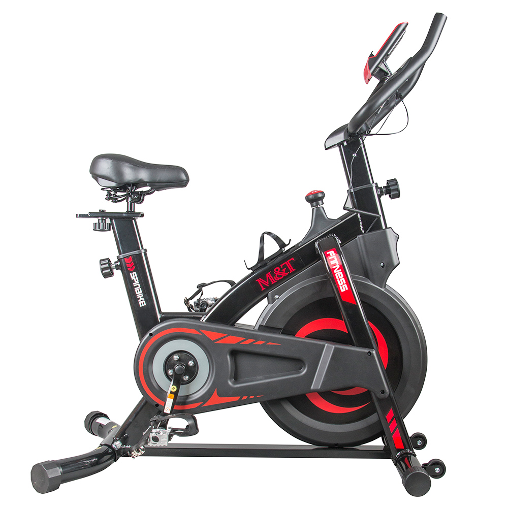 

M&T YS-7020 Indoor Cycling Bike Adjustable Handle & Seat Home Fitness Stationary Aerobic Portable Spinning Bike
