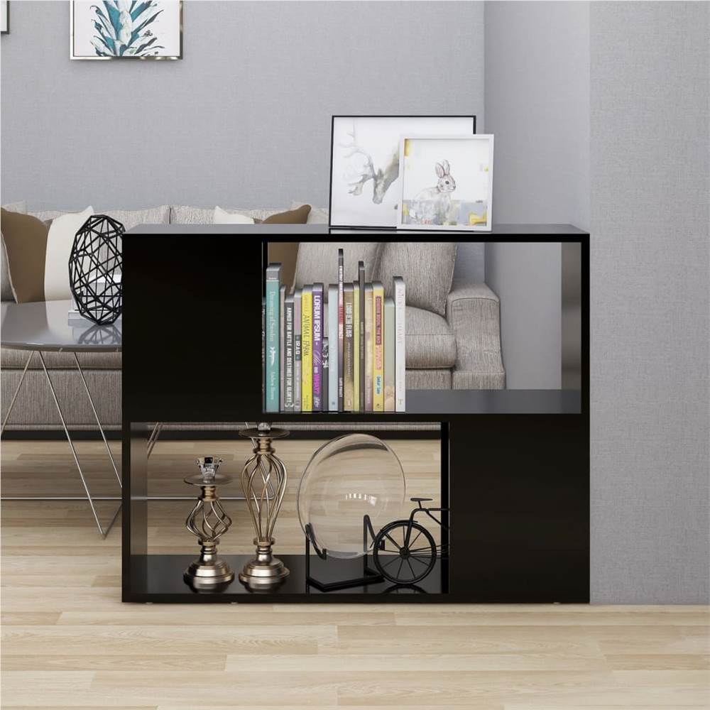 

TV Cabinet Black 80x24x63 cm Chipboard