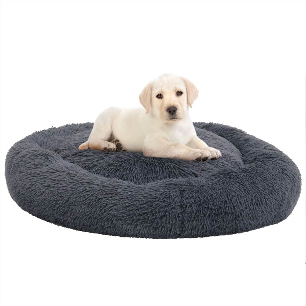 

Washable Dog & Cat Cushion Dark Grey 90x90x16 cm Plush
