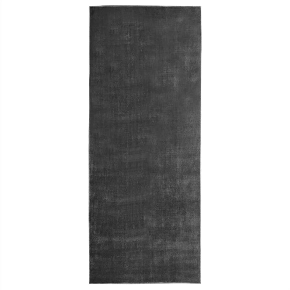 

Carpet Runner Washable Foldable Anthracite 60x200 cm Polyester