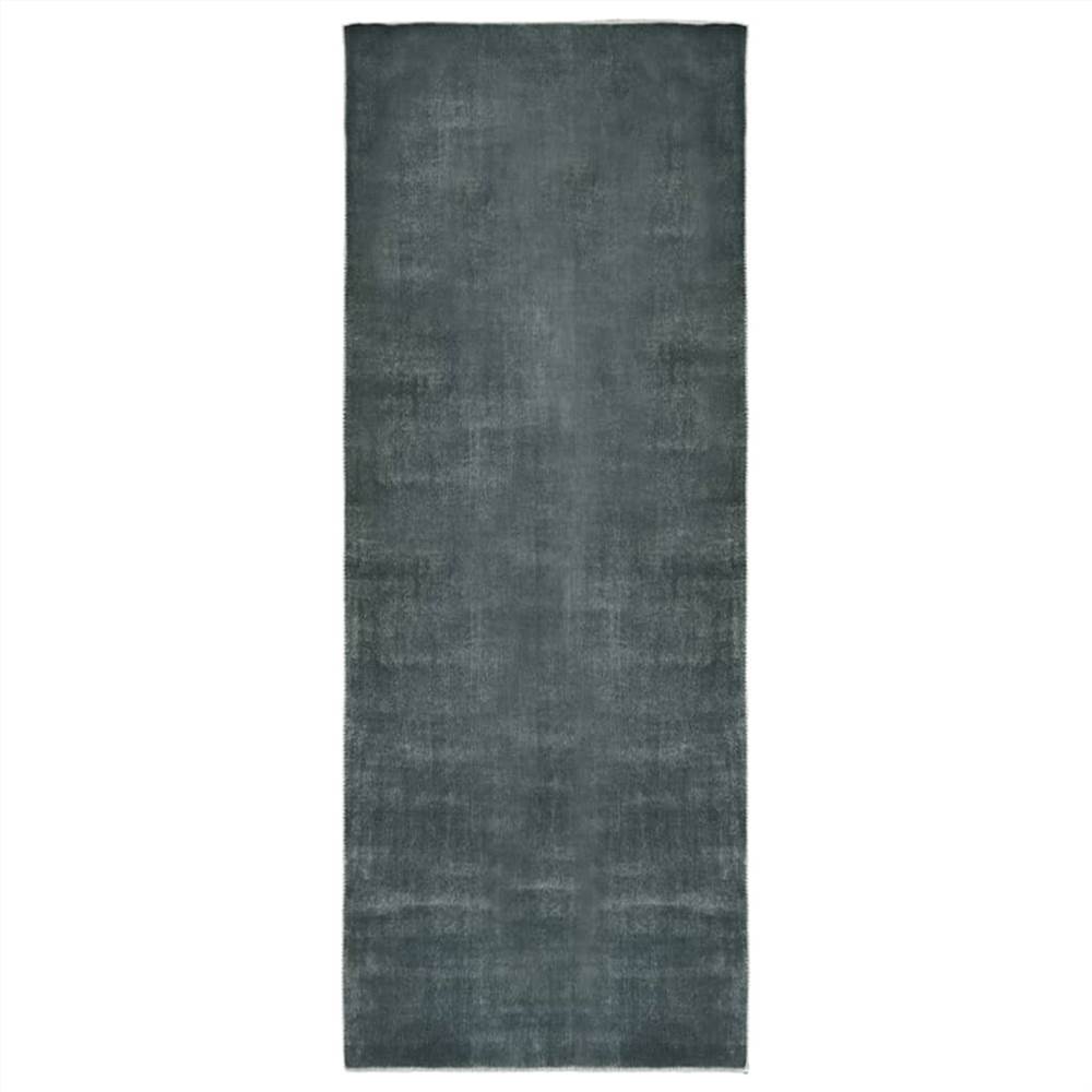 

Carpet Runner Washable Foldable Grey 80x200 cm Polyester