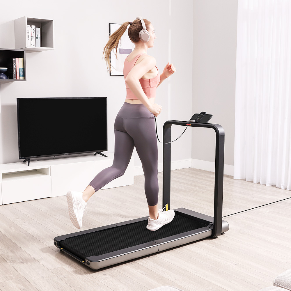 Xiaomi KingSmith WalkingPad X21 Treadmill Smart Double Folding Walking and Running Machine Fitness Exercise Gym Alternative 12KM/H Support NFC LED Display - Space Gray
