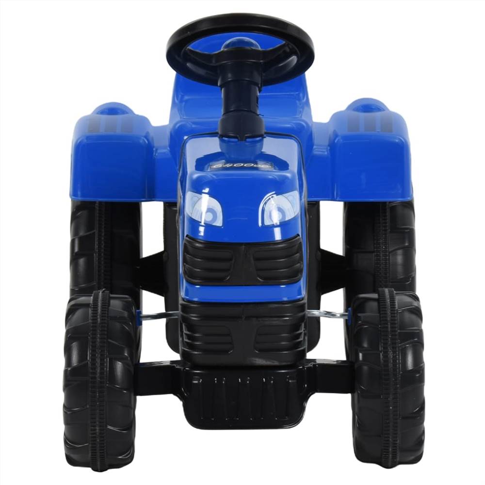 Pedal Tractor for Kids Blue