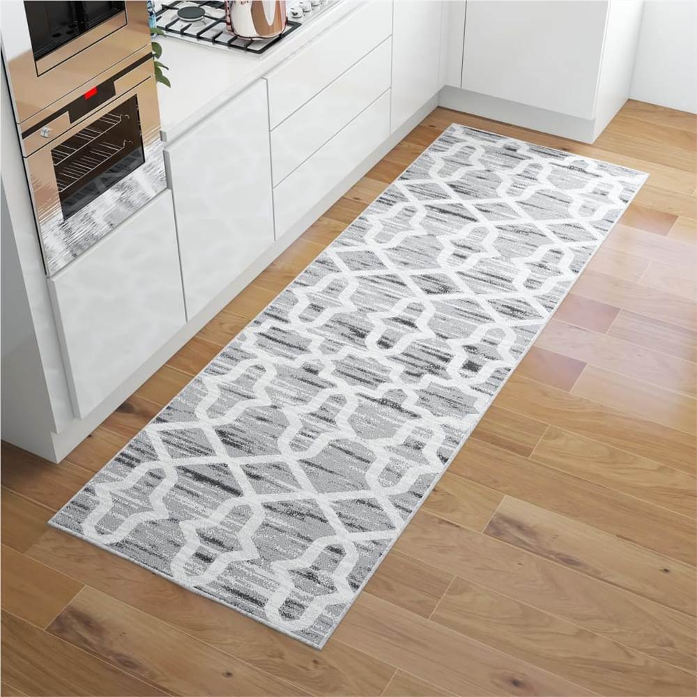 

Printed Carpet Runner Washable Foldable 100x300 cm Polyester