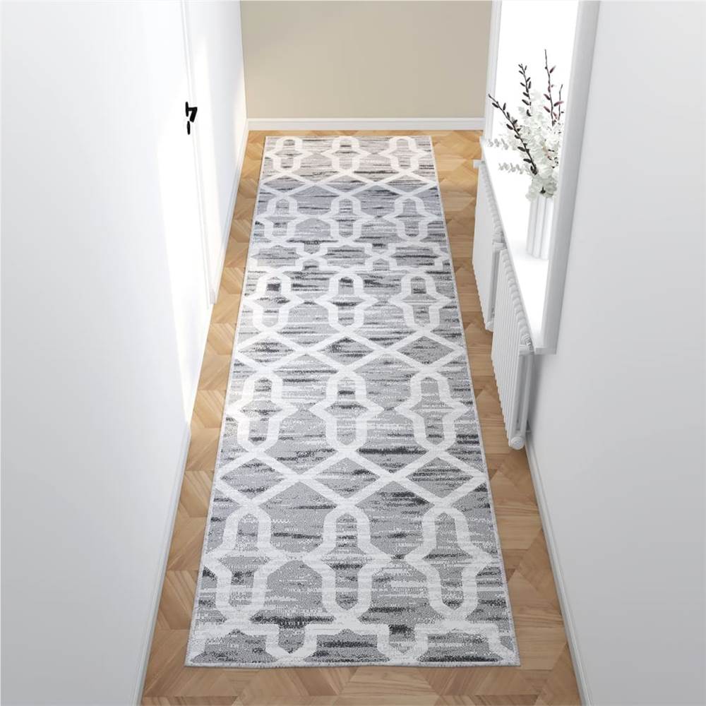 

Printed Carpet Runner Washable Foldable 100x400 cm Polyester