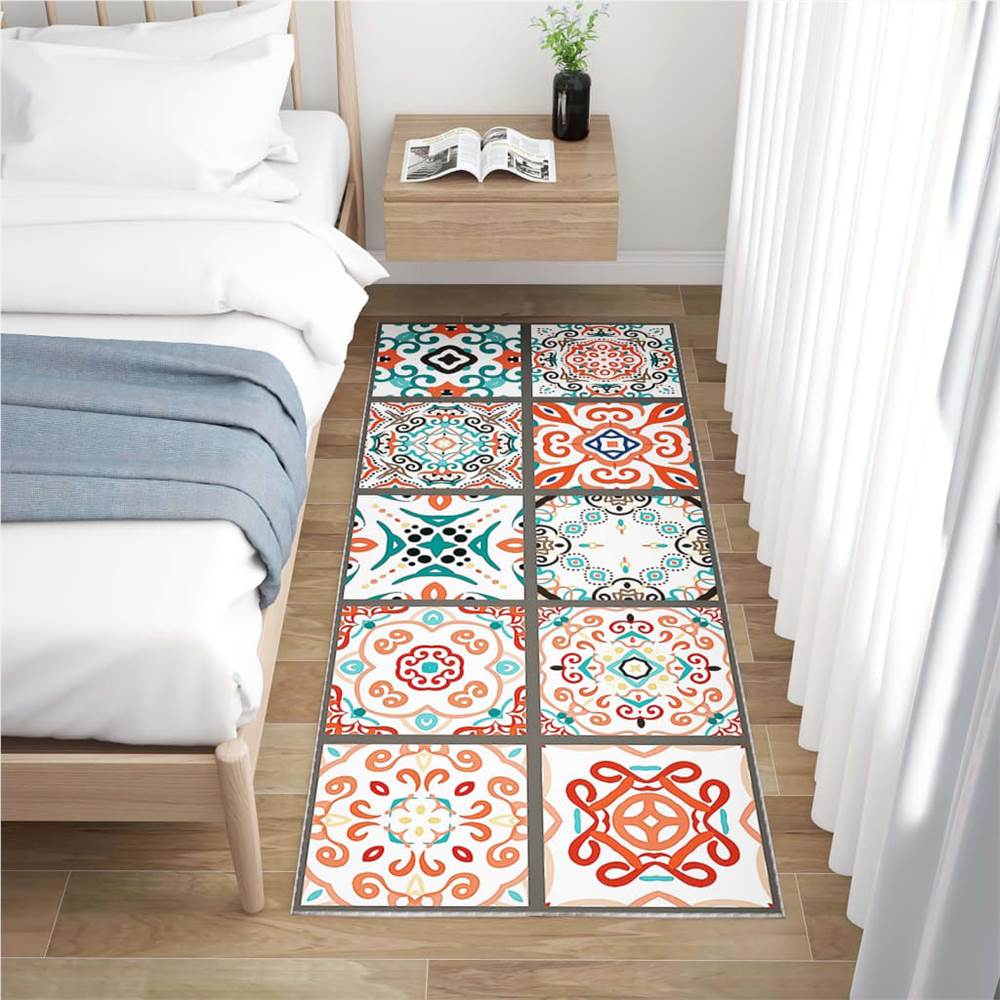 

Printed Carpet Runner Washable Foldable 80x200 cm Polyester