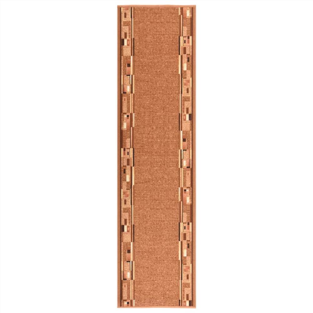 

Carpet Runner Brown 80x300 cm Anti Slip