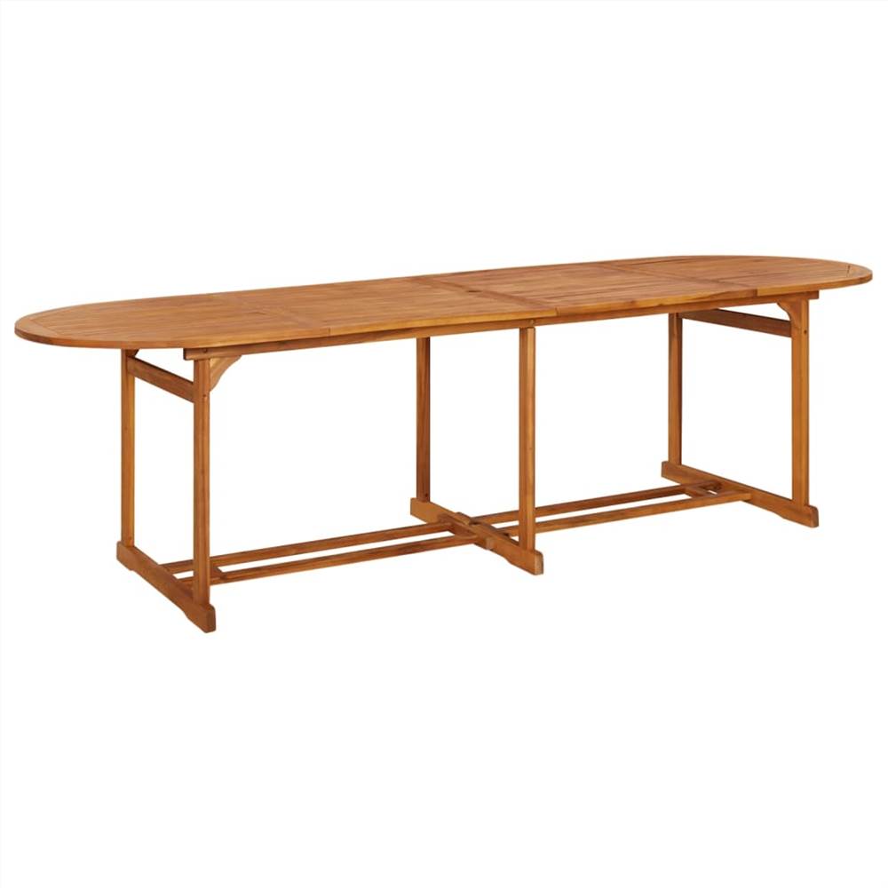 

Garden Dining Table 280x90x75 cm Solid Acacia Wood