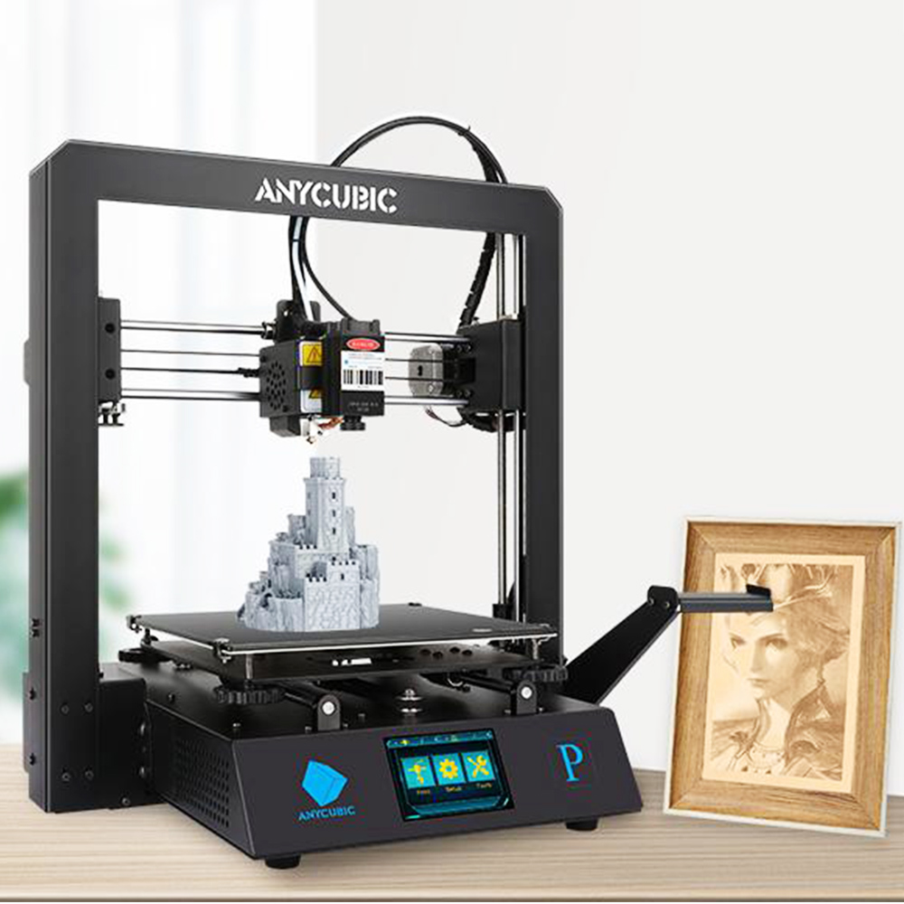 Anycubic Mega Pro 2in1 3D Printer Laser Engraving