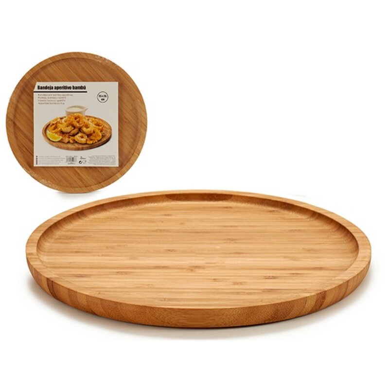 

Bamboo Snack Tray (25 x 1.5 x 25 cm)