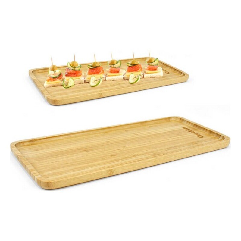 Quttin Bamboo Snack Tray