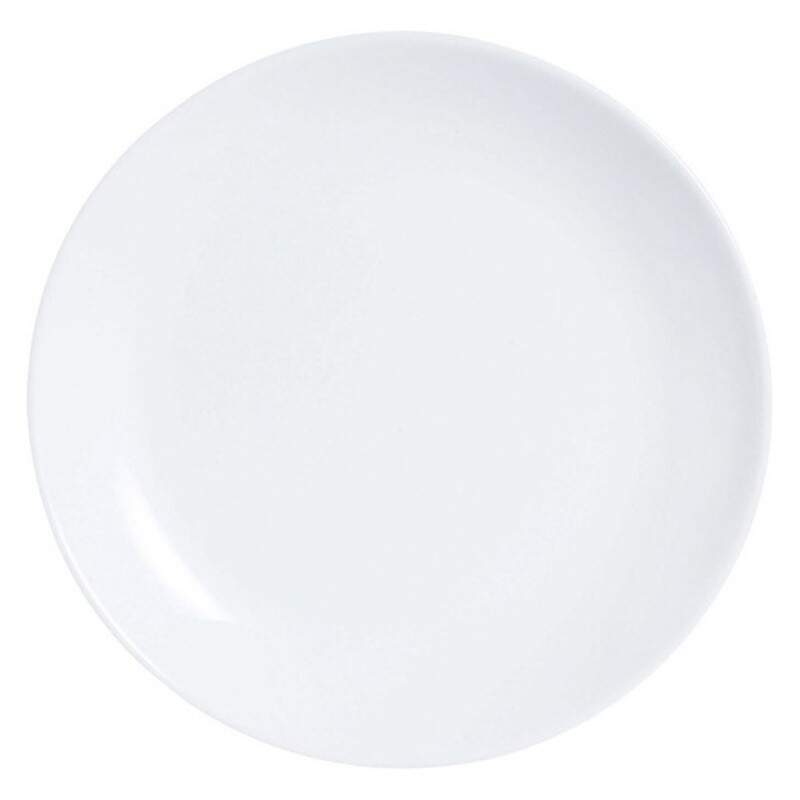 

Luminarc Diwali 6pcs Glass Plate Set Kitchen Tableware White