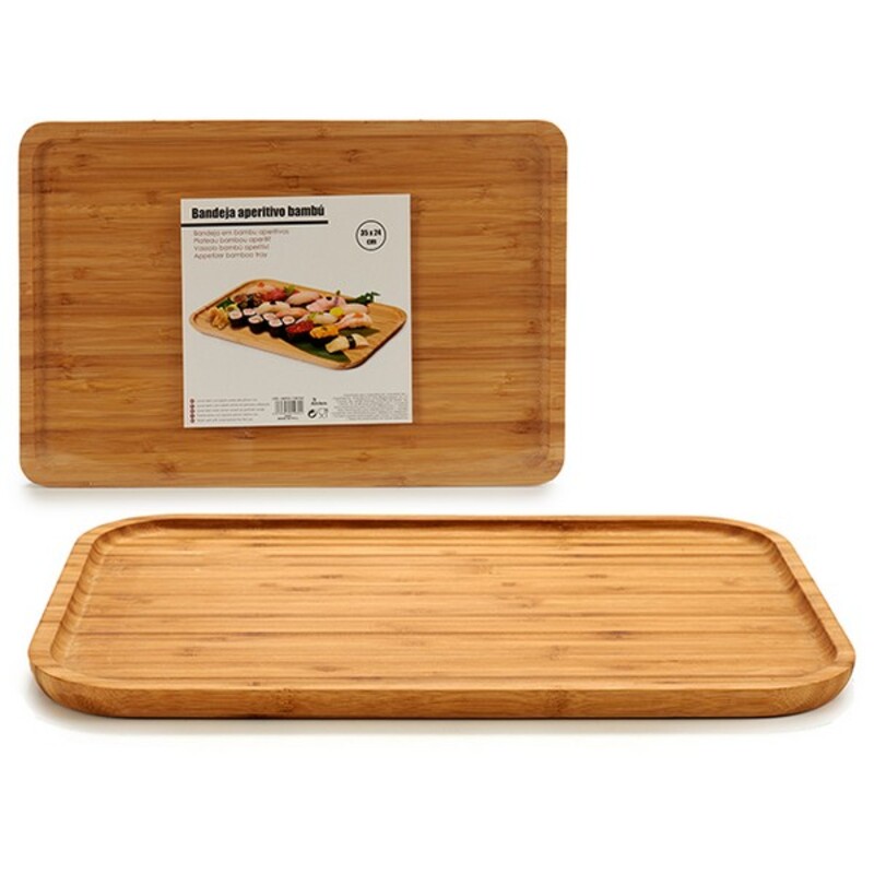 

Bamboo Snack Tray (24 x 1.5 x 36 cm)