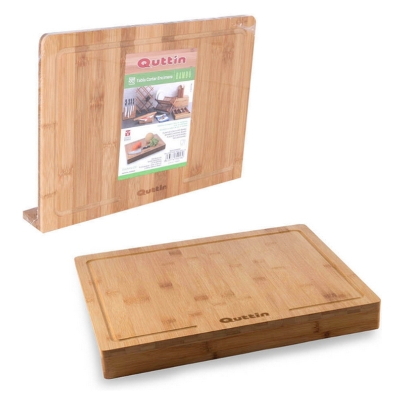 

Quttin Bamboo Countertop Chopping Board (35 x 25 x 1.2 cm)