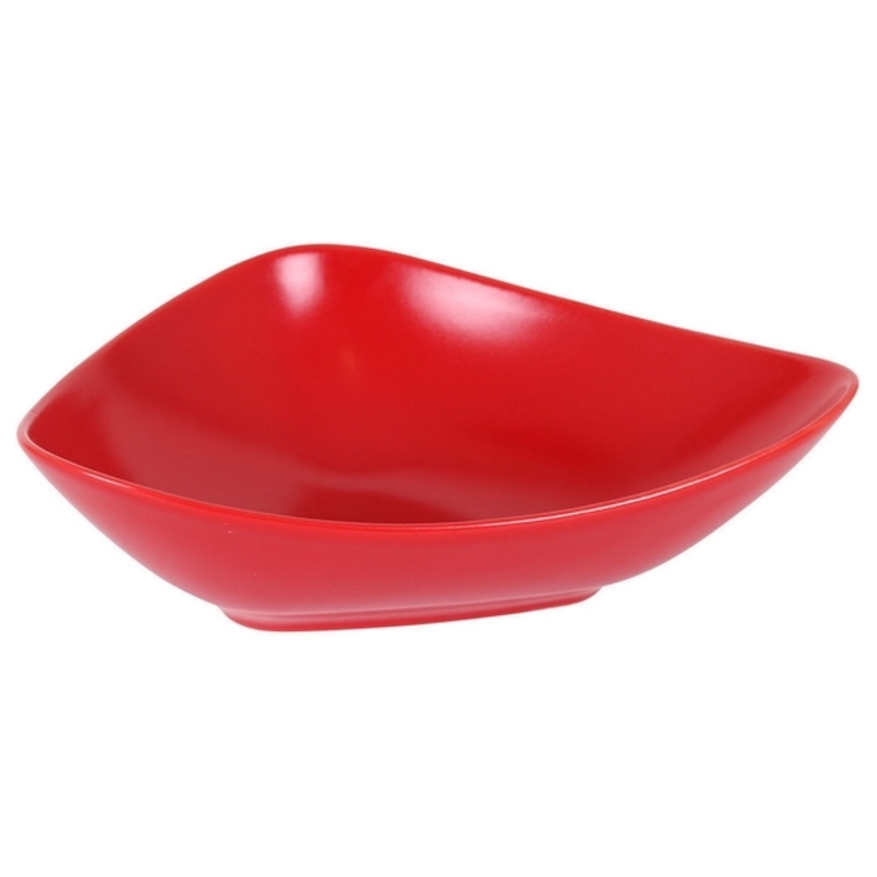 

Kitchen Tableware Deep Plate Red (24 x 19 x 7 cm)