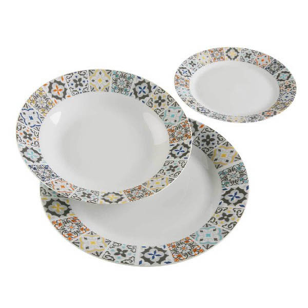 

Alfama Zuleiq 18pcs Porcelain Dinnerware Set