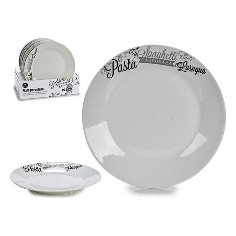 

24.5cm Porcelain Flat Plate Kitchen Tableware