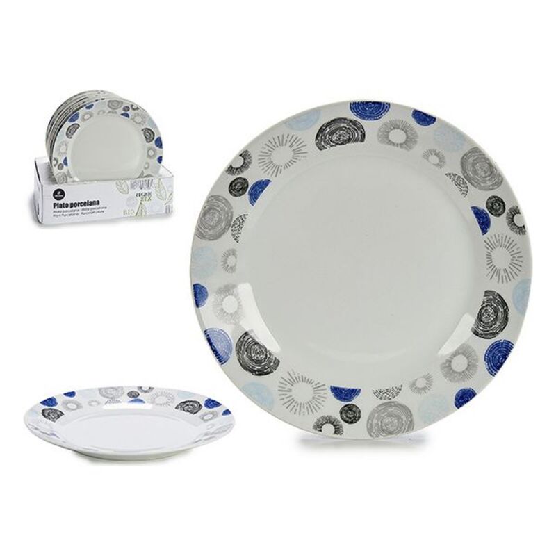 

24.5cm Porcelain Flat Plate Kitchen Tableware