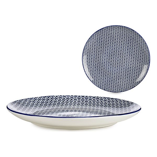 

Kitchen Tableware Porcelain Flat Plate (24 x 24 x 2.5 cm)