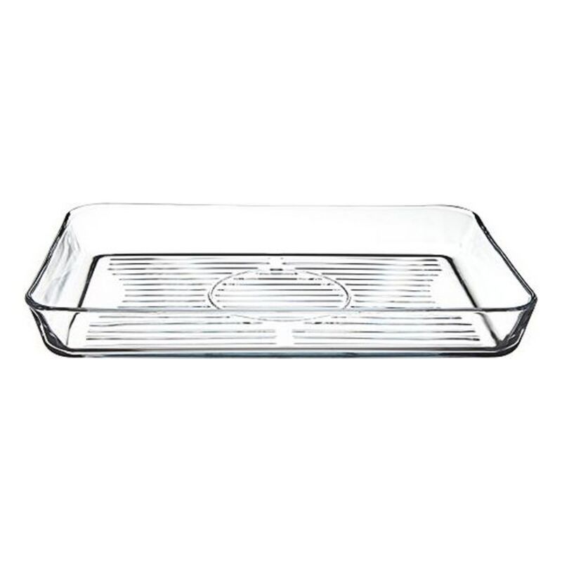 

Kitchen Tableware Crystal Tray (40 x 5 x 27 cm)