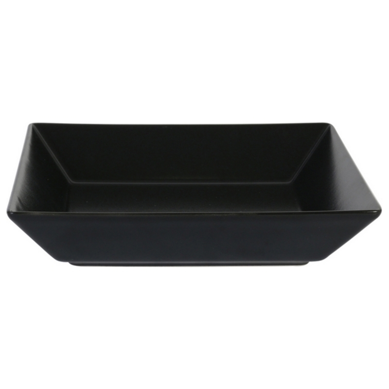 

Rectangular Stoneware Pasta Dish Black (21 x 21 x 4.5 cm)