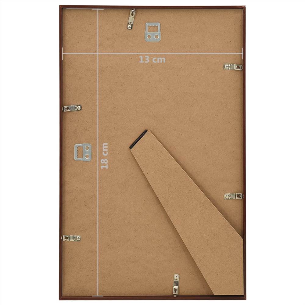Photo Frames Collage 10pcs for Wall or Table Bronze 13x18cm MDF
