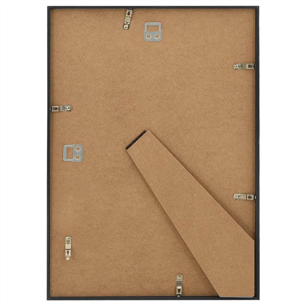Photo Frames Collage 5 pcs for Wall or Table Black 15x21 cm MDF